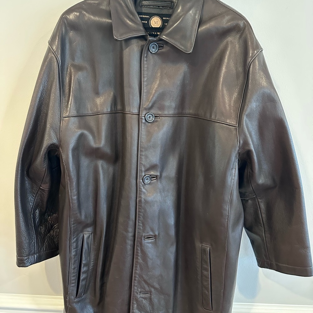 Men's Brown Leather Jacket